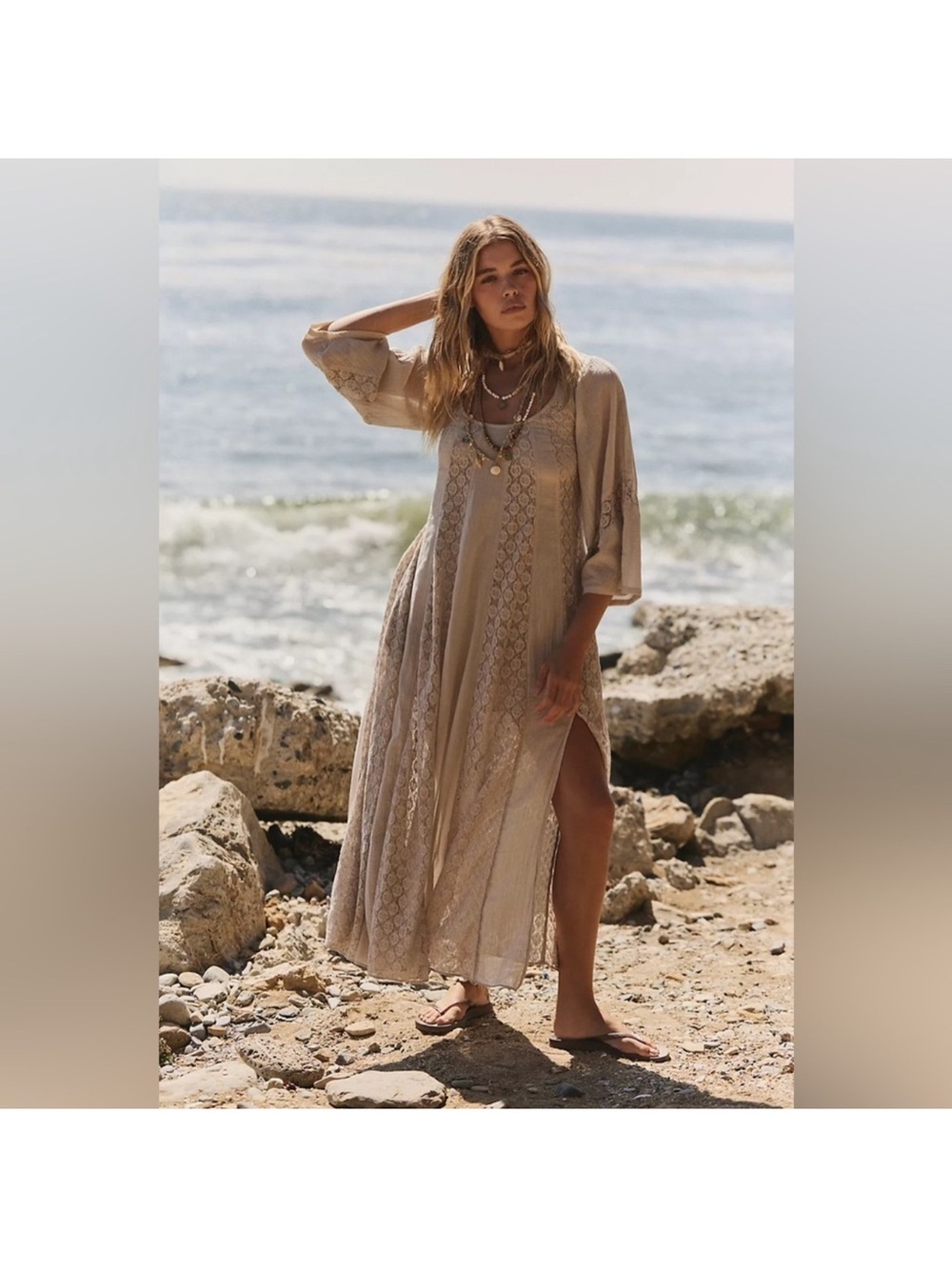NWT free people starlight maxi dress